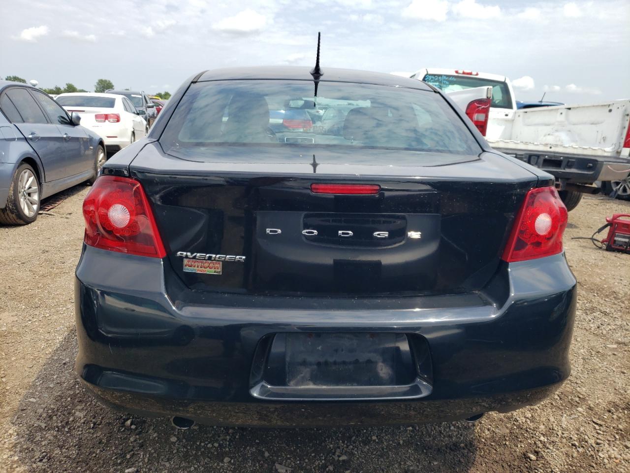 2013 Dodge Avenger Se VIN: 1C3CDZAG9DN749958 Lot: 62418914