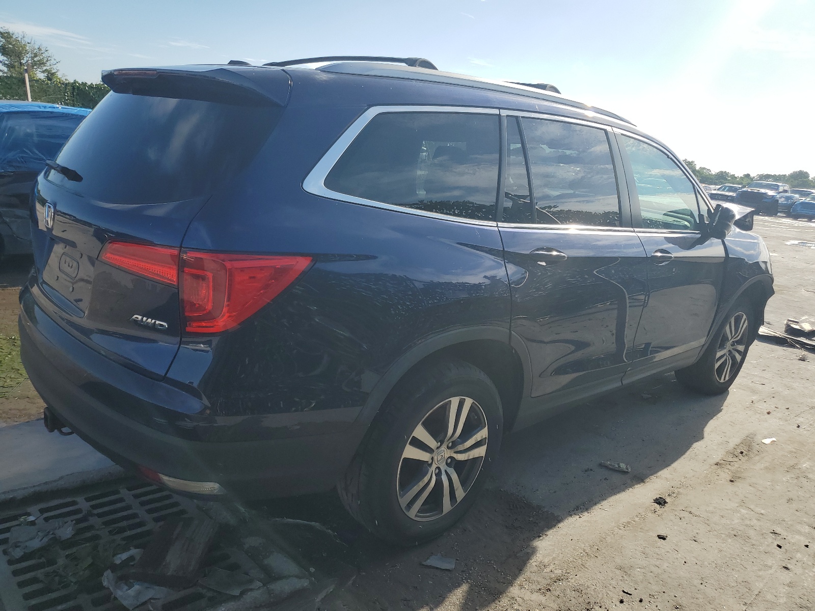 2018 Honda Pilot Ex vin: 5FNYF6H39JB026330