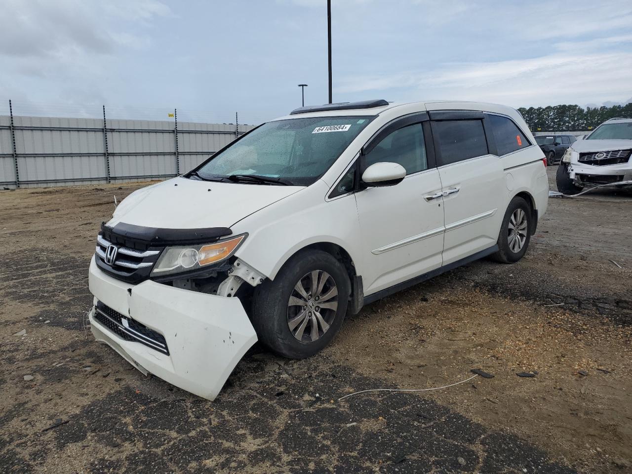 2015 Honda Odyssey Exl VIN: 5FNRL5H67FB088673 Lot: 64100684