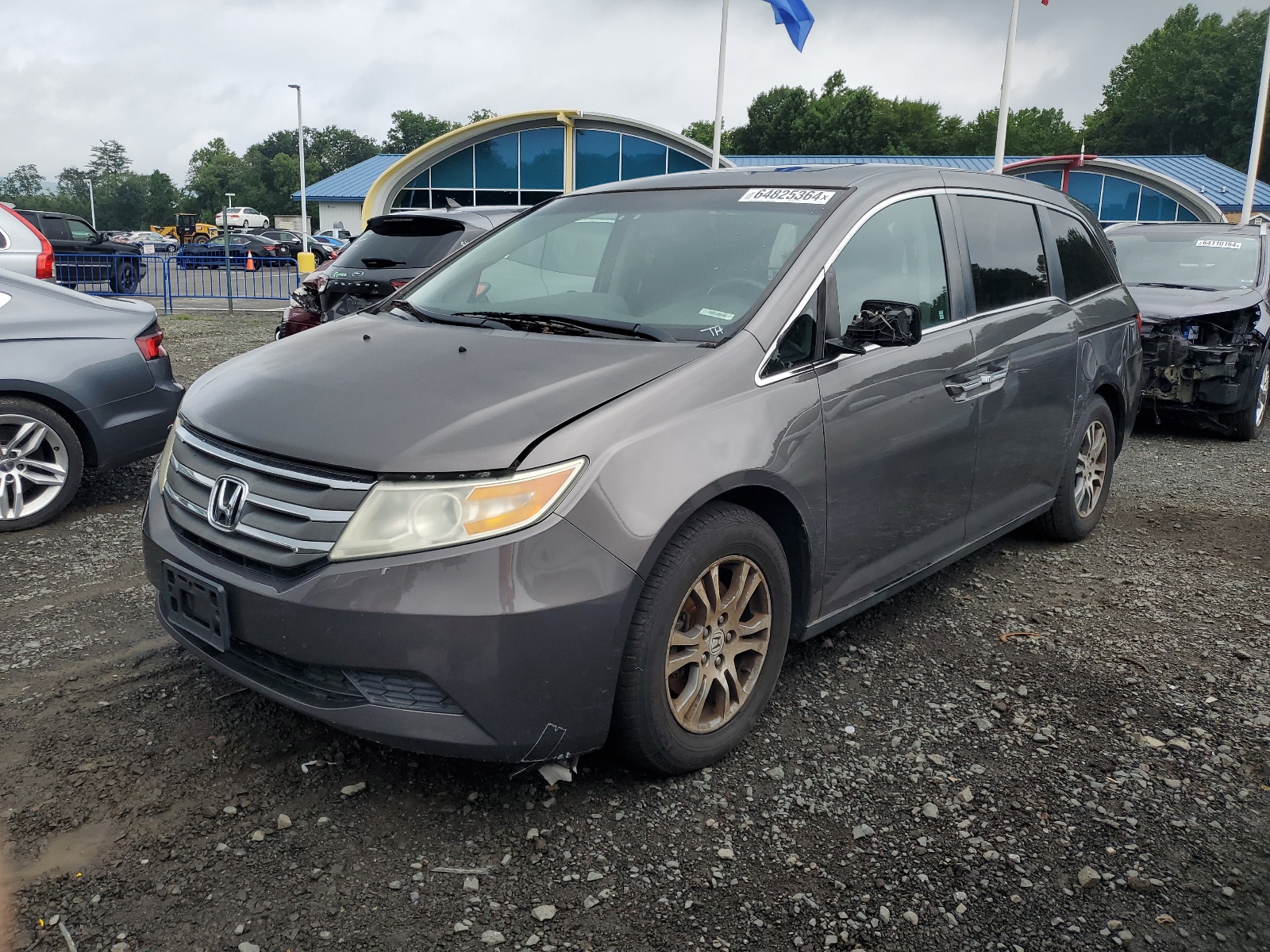 2013 Honda Odyssey Exl vin: 5FNRL5H62DB015742