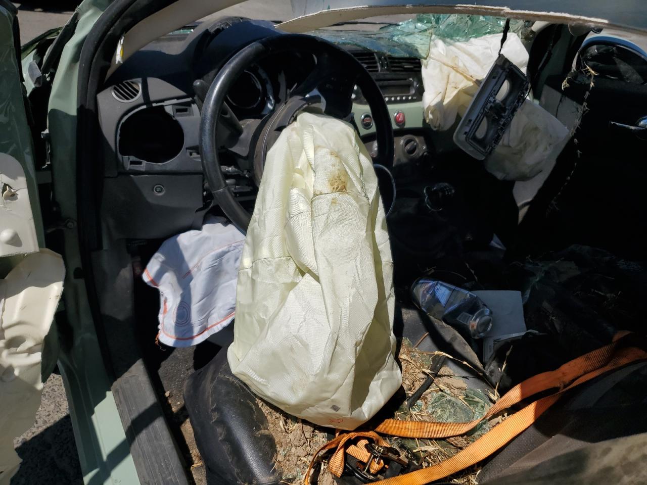 2013 Fiat 500 Pop VIN: 3C3CFFAR7DT574202 Lot: 63693194