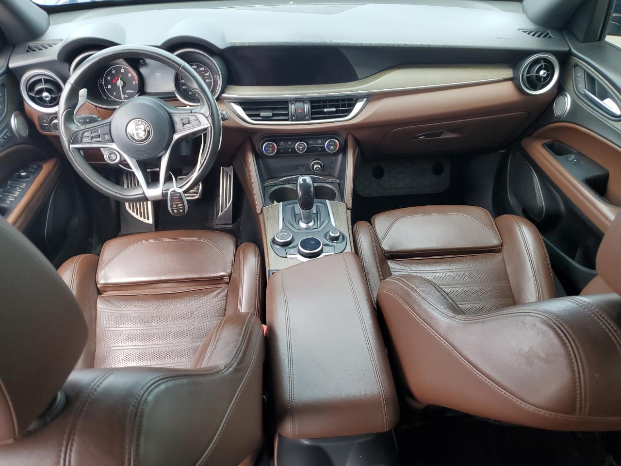2018 Alfa Romeo Stelvio Ti Sport VIN: ZASFAKNN2J7B90682 Lot: 62065404