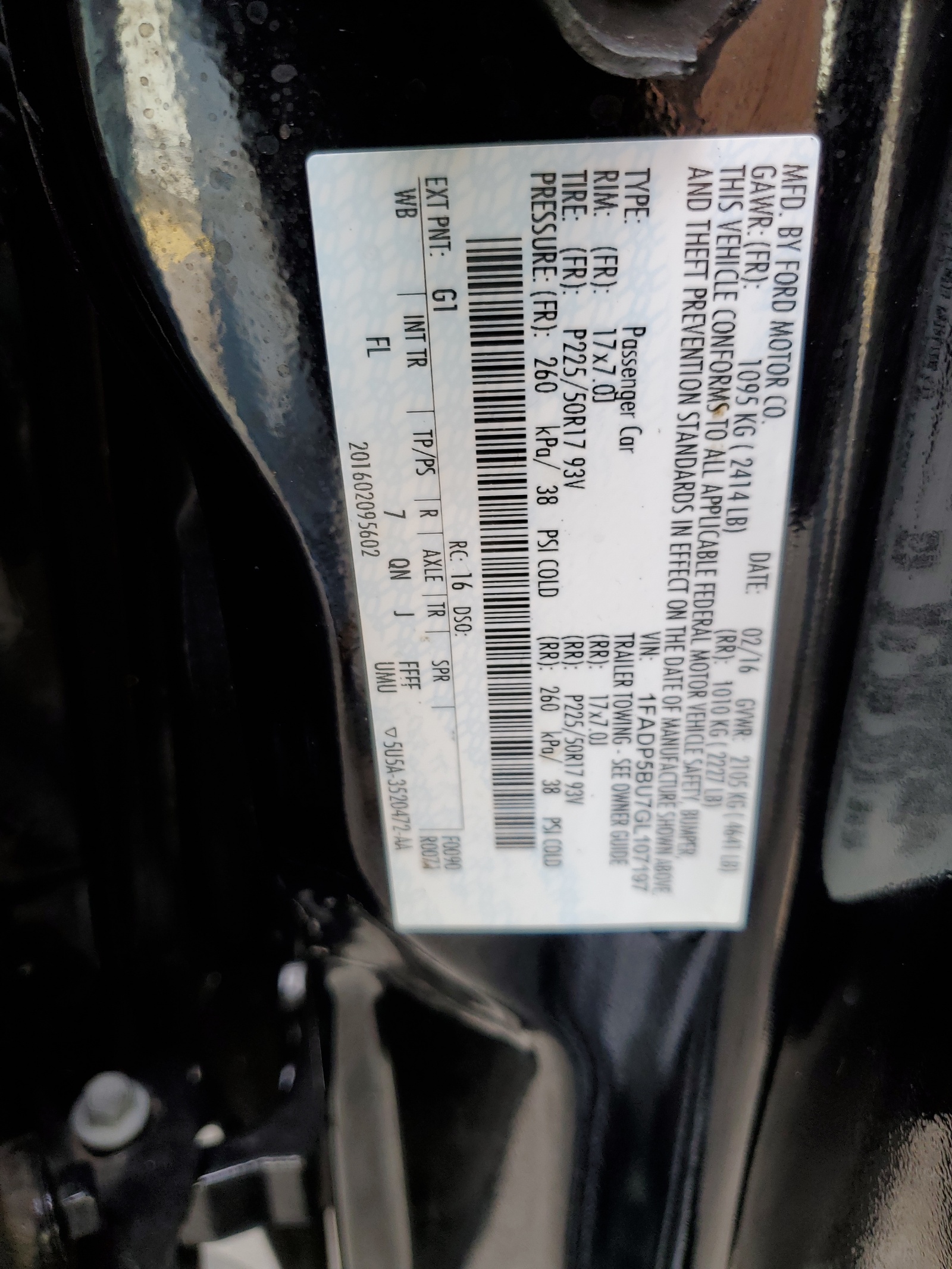 1FADP5BU7GL107197 2016 Ford C-Max Sel