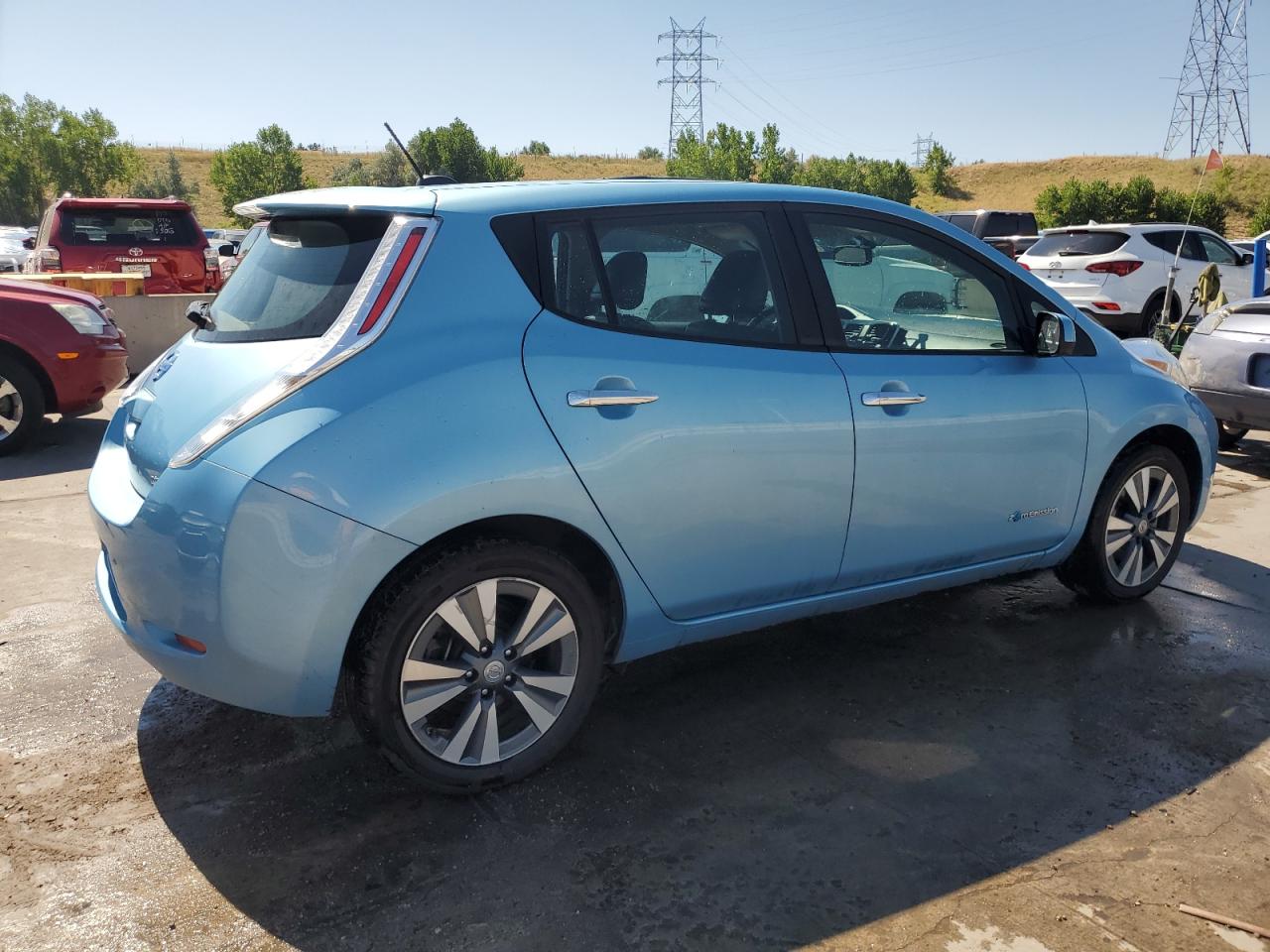 2015 Nissan Leaf S VIN: 1N4AZ0CP3FC330649 Lot: 65036804