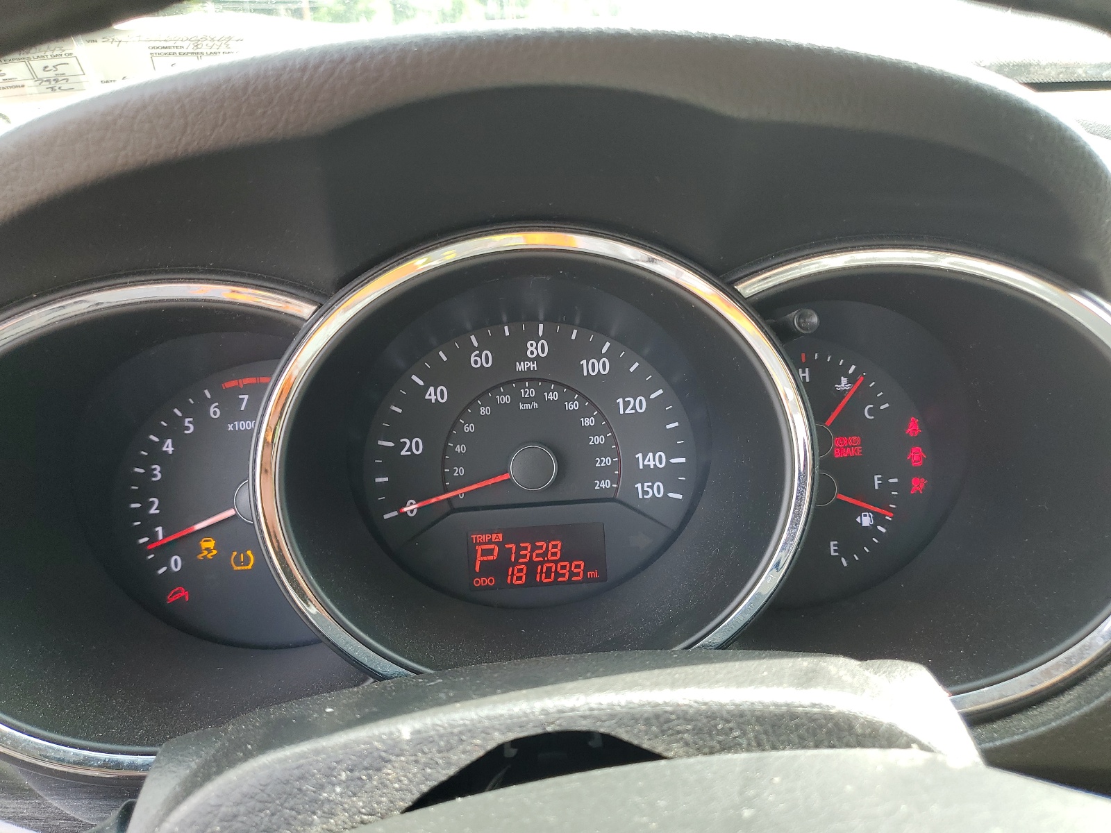 5XYKT3A69DG386471 2013 Kia Sorento Lx