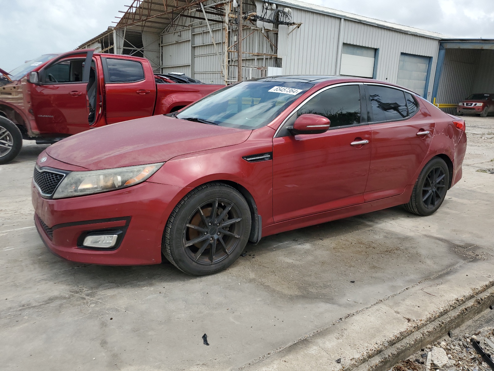 2014 Kia Optima Ex vin: 5XXGN4A77EG313894