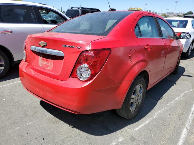 CHEVROLET SONIC 2020 Red