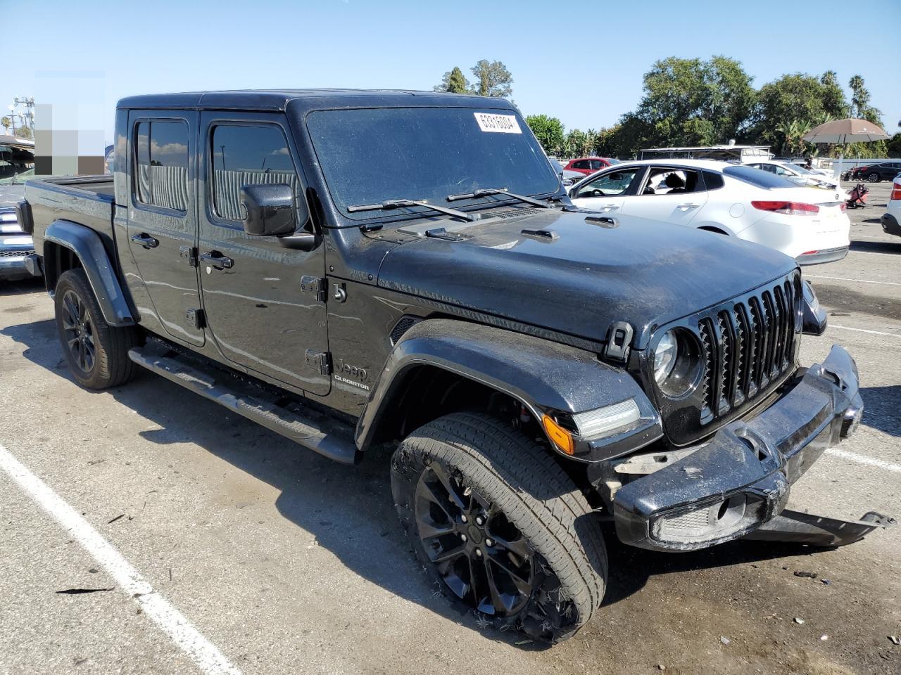 2021 Jeep Gladiator Overland VIN: 1C6HJTFG5ML525282 Lot: 63316004