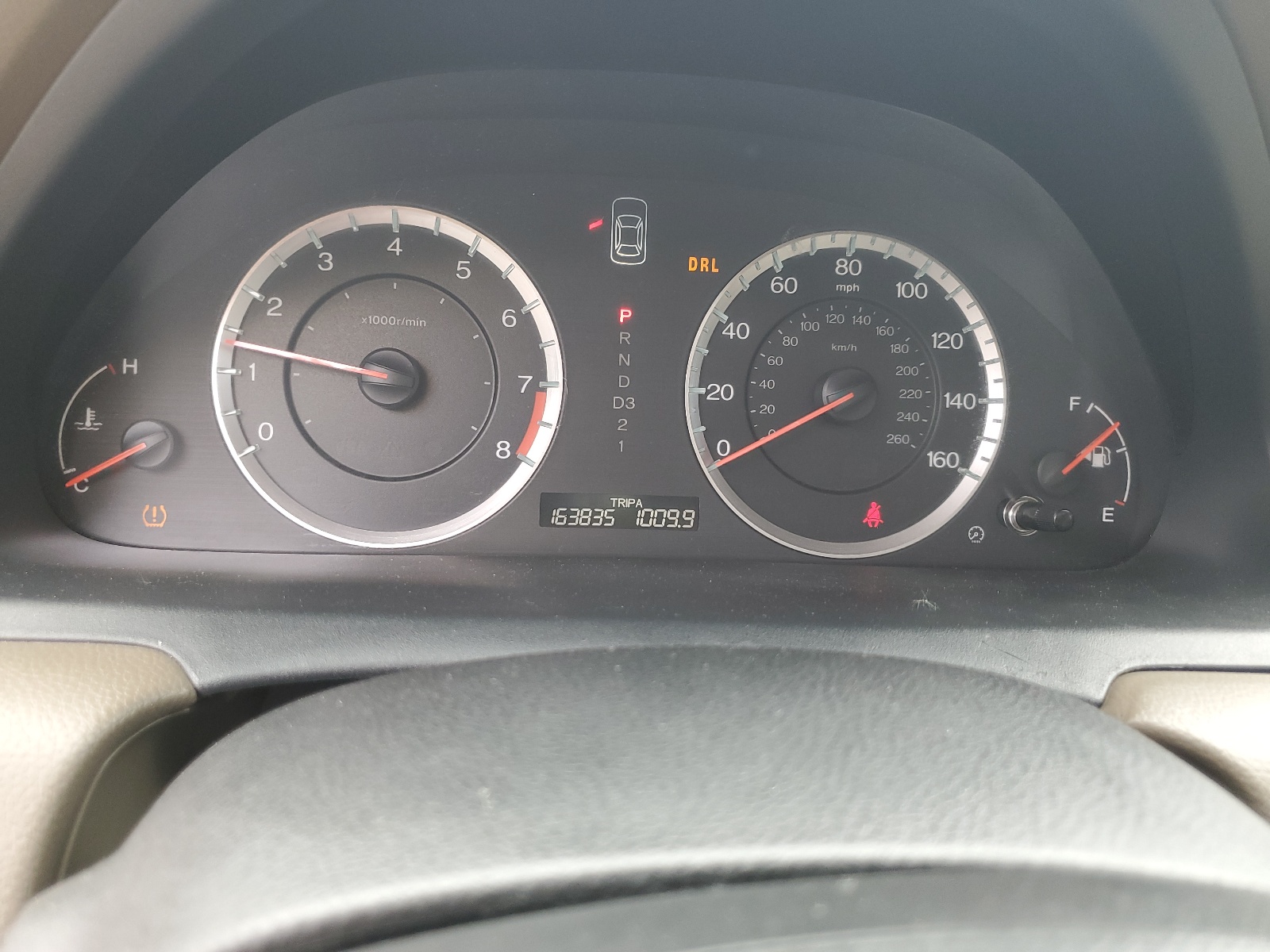 1HGCP2F82AA008115 2010 Honda Accord Exl