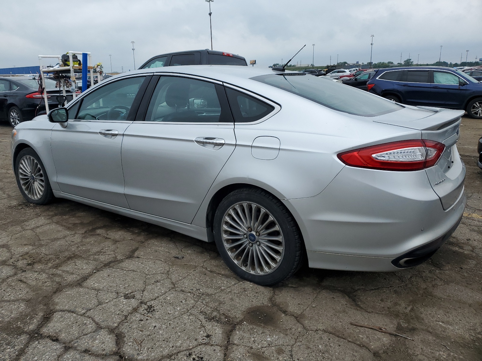 2013 Ford Fusion Titanium vin: 3FA6P0K91DR309439