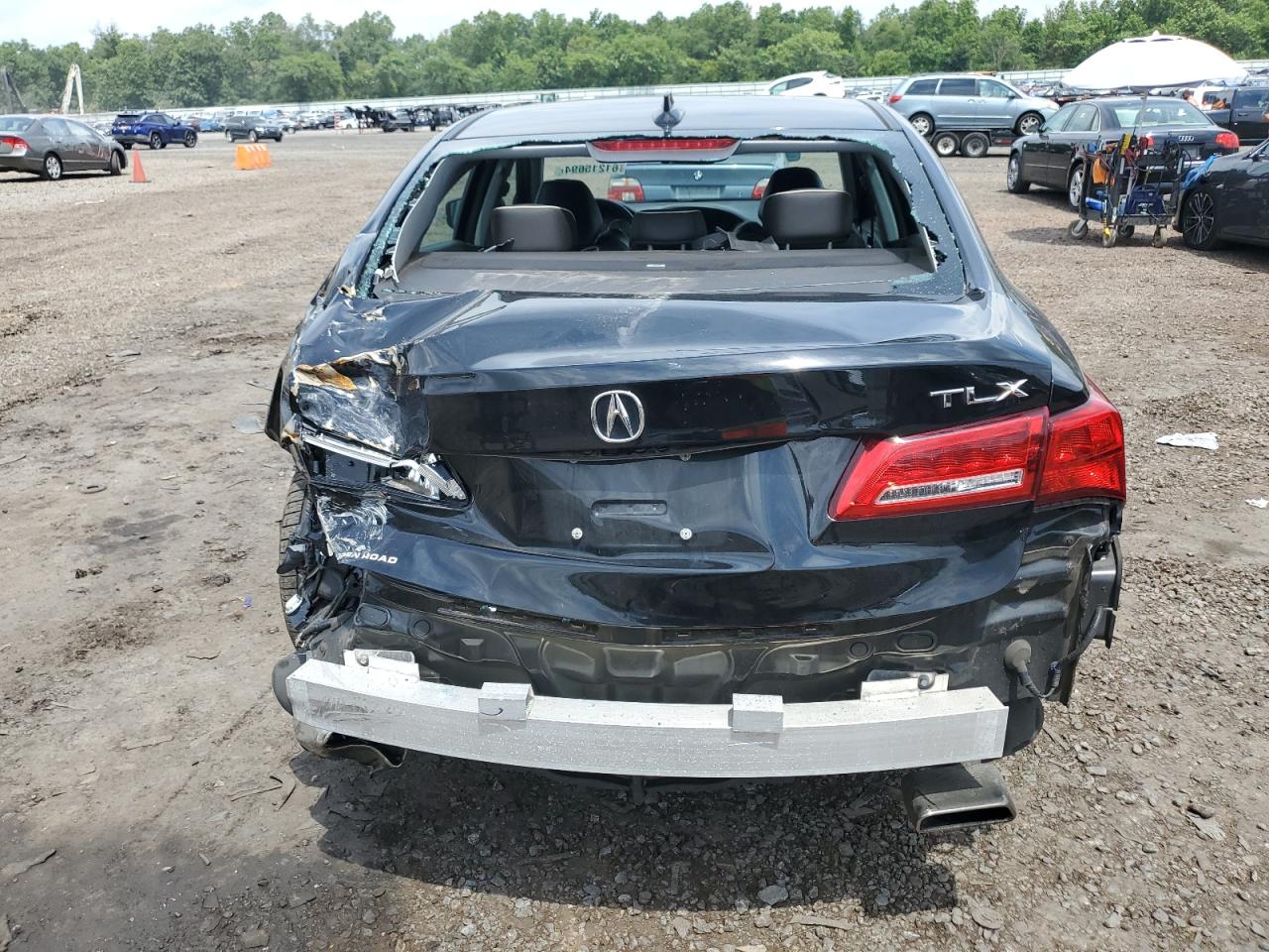 2018 Acura Tlx Tech VIN: 19UUB2F59JA012722 Lot: 61215694