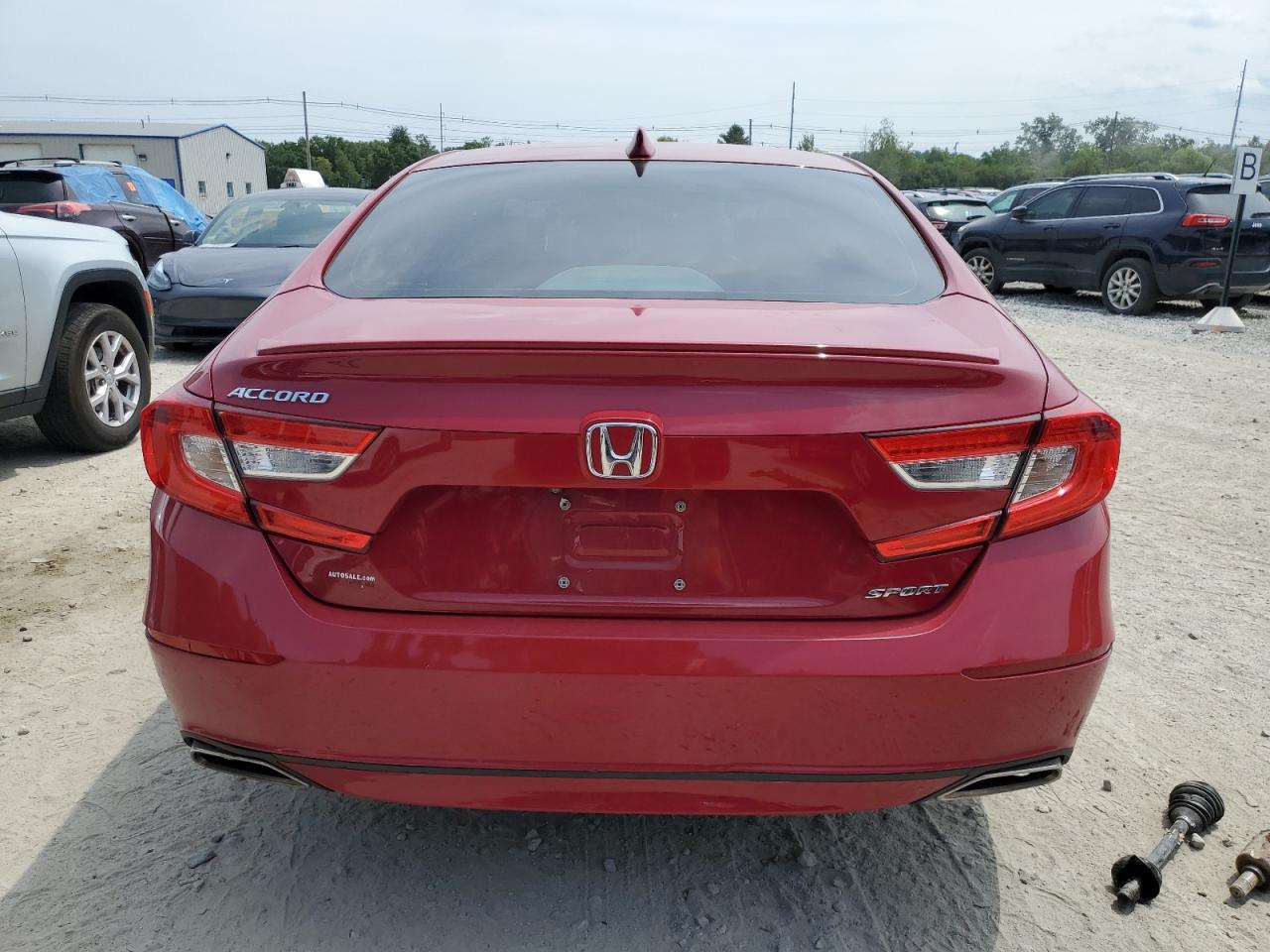 1HGCV1F3XKA118125 2019 Honda Accord Sport