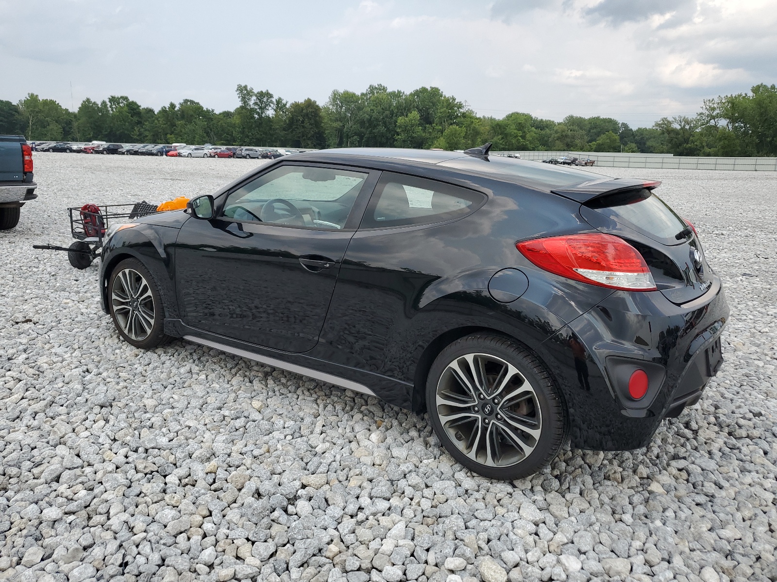 2016 Hyundai Veloster Turbo vin: KMHTC6AE1GU253537