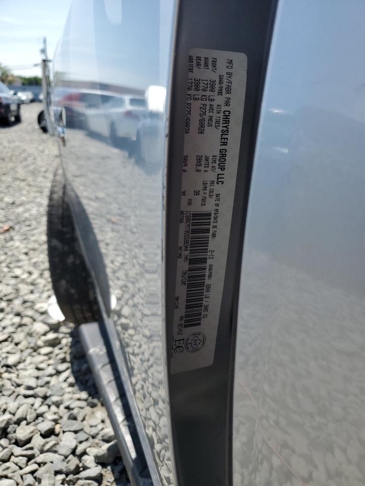 2013 Ram 1500 Sport VIN: 1C6RR7MT0DS598344 Lot: 63666504