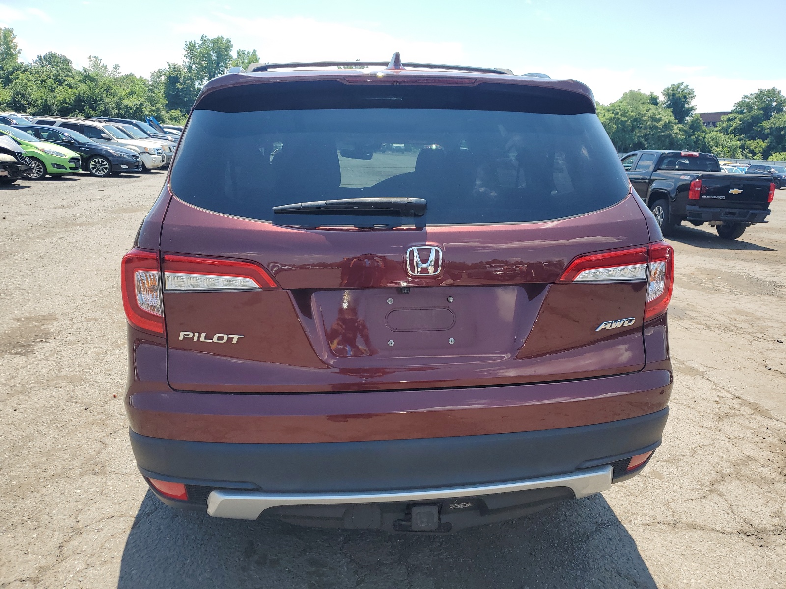 5FNYF6H5XKB073613 2019 Honda Pilot Exl