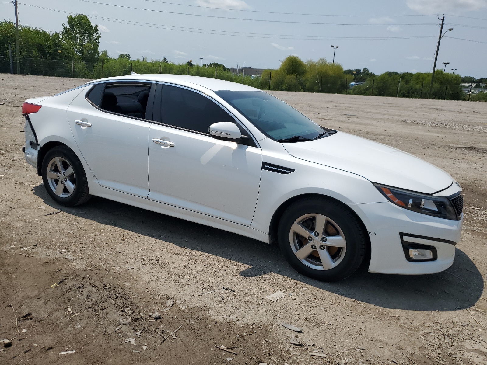 2015 Kia Optima Lx vin: 5XXGM4A7XFG491948