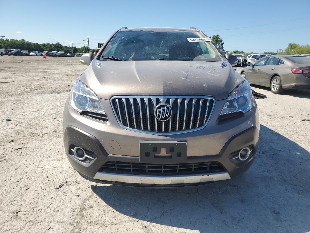 2015 BUICK ENCORE with REAR END damage, VIN KL4CJCSB9FB130313