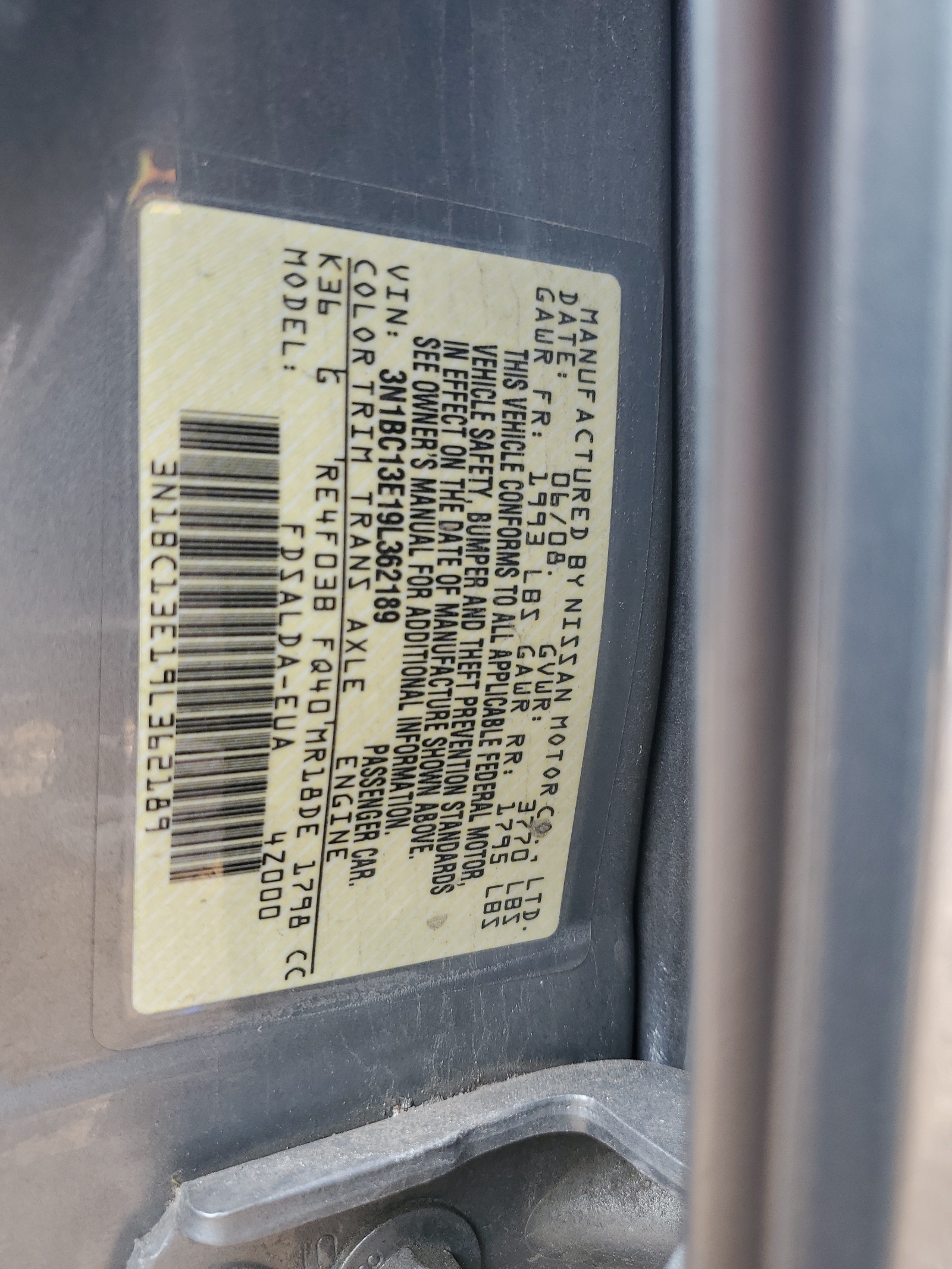 3N1BC13E19L362189 2009 Nissan Versa S