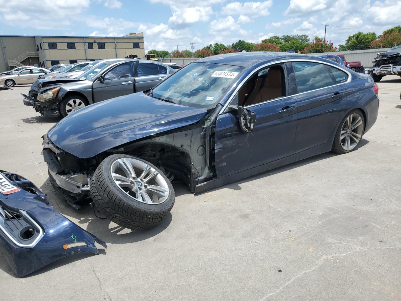 2019 BMW 430I Gran Coupe VIN: WBA4J1C59KBM14152 Lot: 63071574