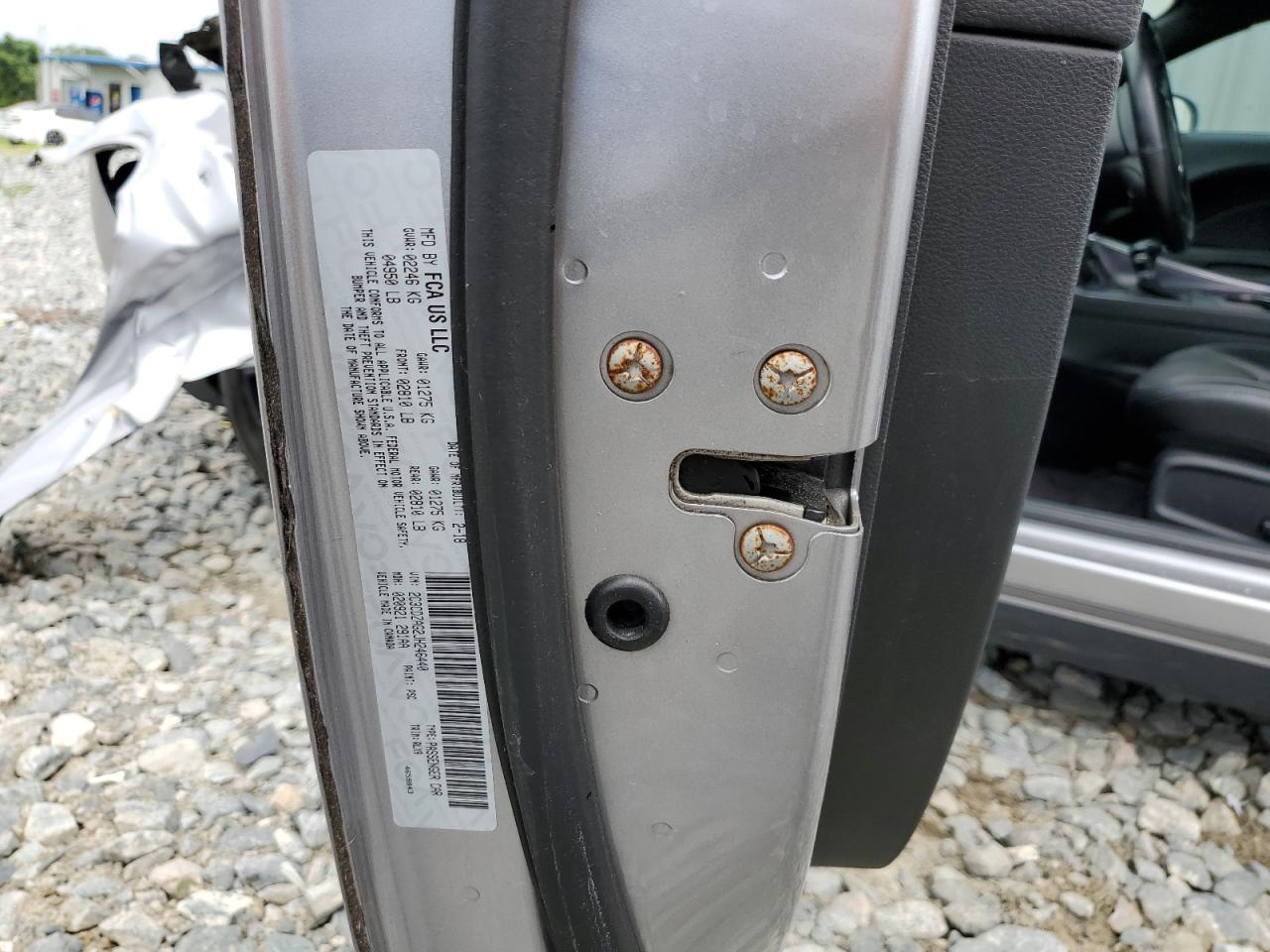 2018 Dodge Challenger Sxt VIN: 2C3CDZAG2JH246440 Lot: 62227314