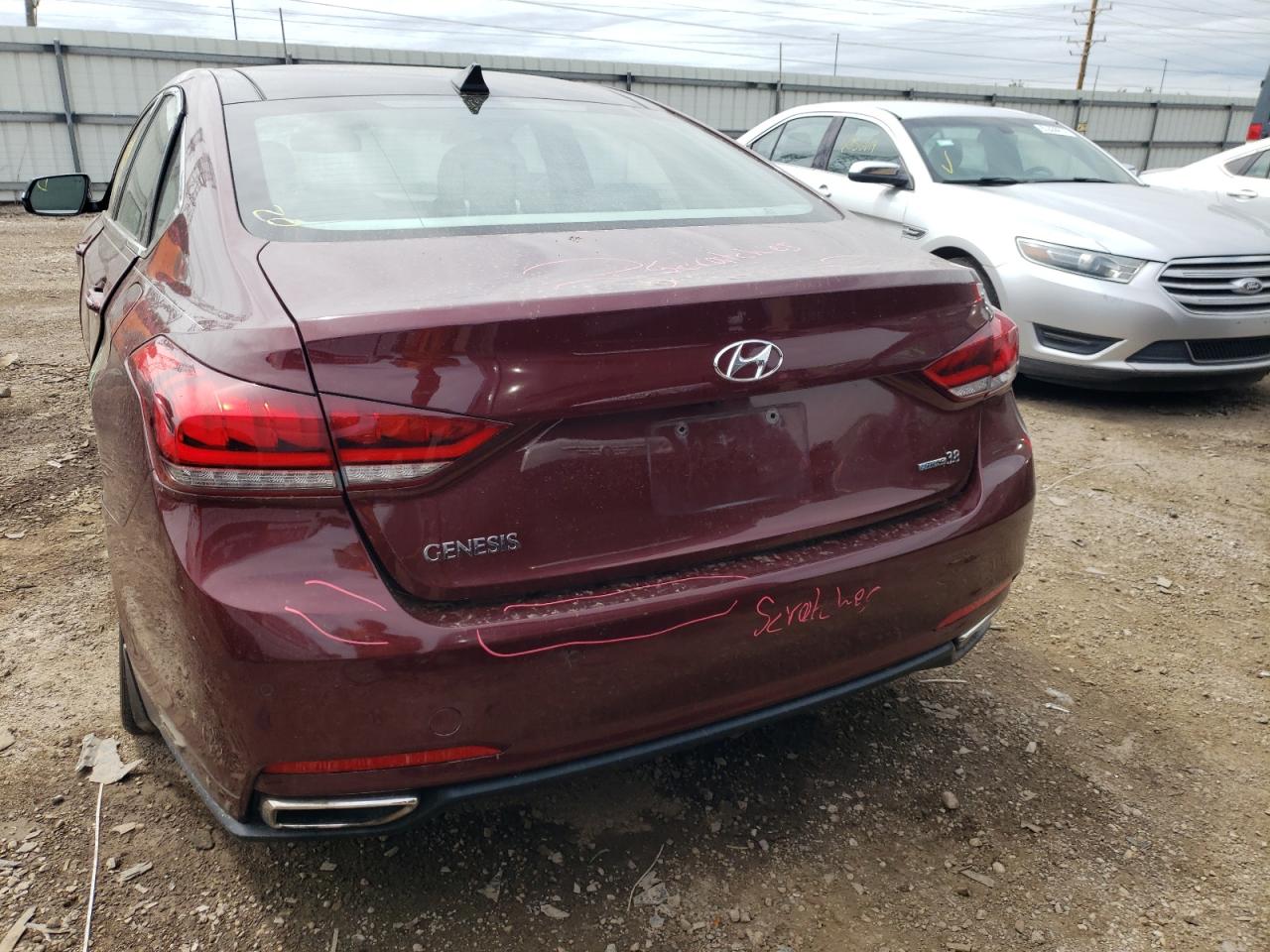 KMHGN4JE5FU076960 2015 Hyundai Genesis 3.8L