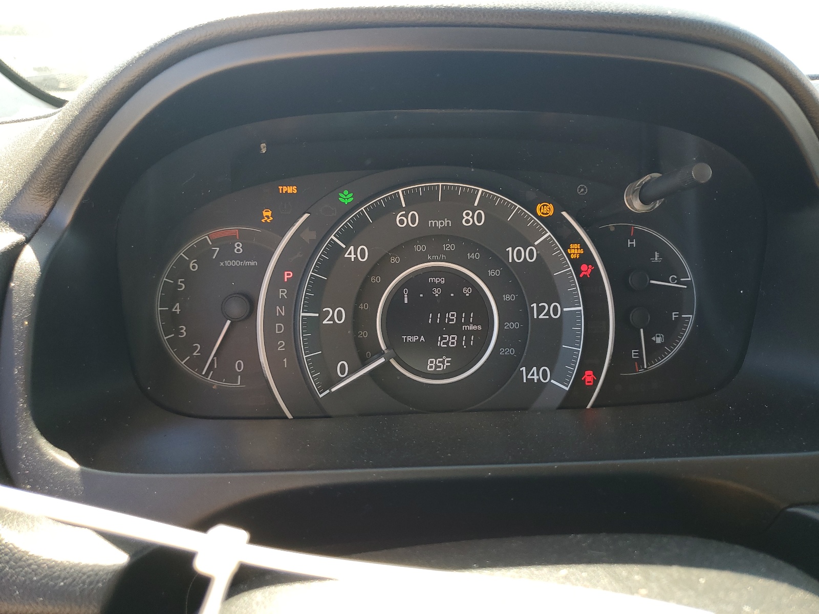 2HKRM4H50DH690571 2013 Honda Cr-V Ex