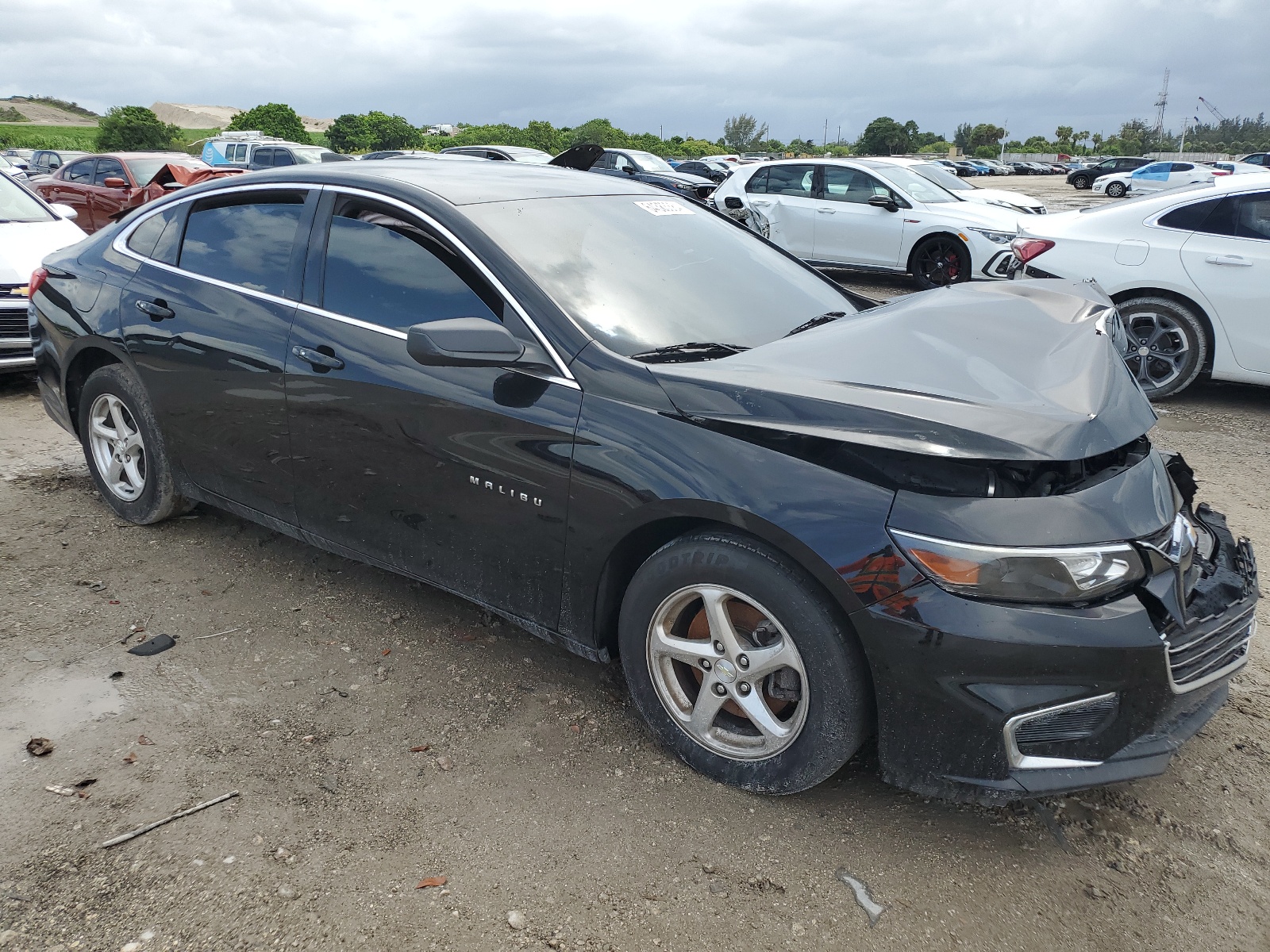 2018 Chevrolet Malibu Ls vin: 1G1ZB5ST3JF220035