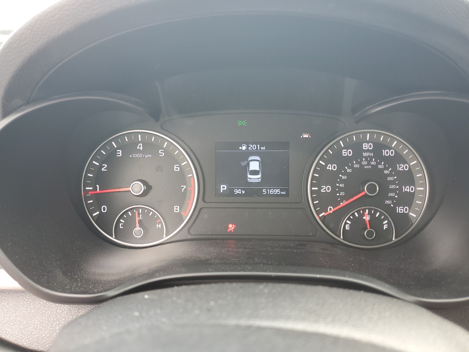 5XXGU4L12KG356577 2019 Kia Optima Ex