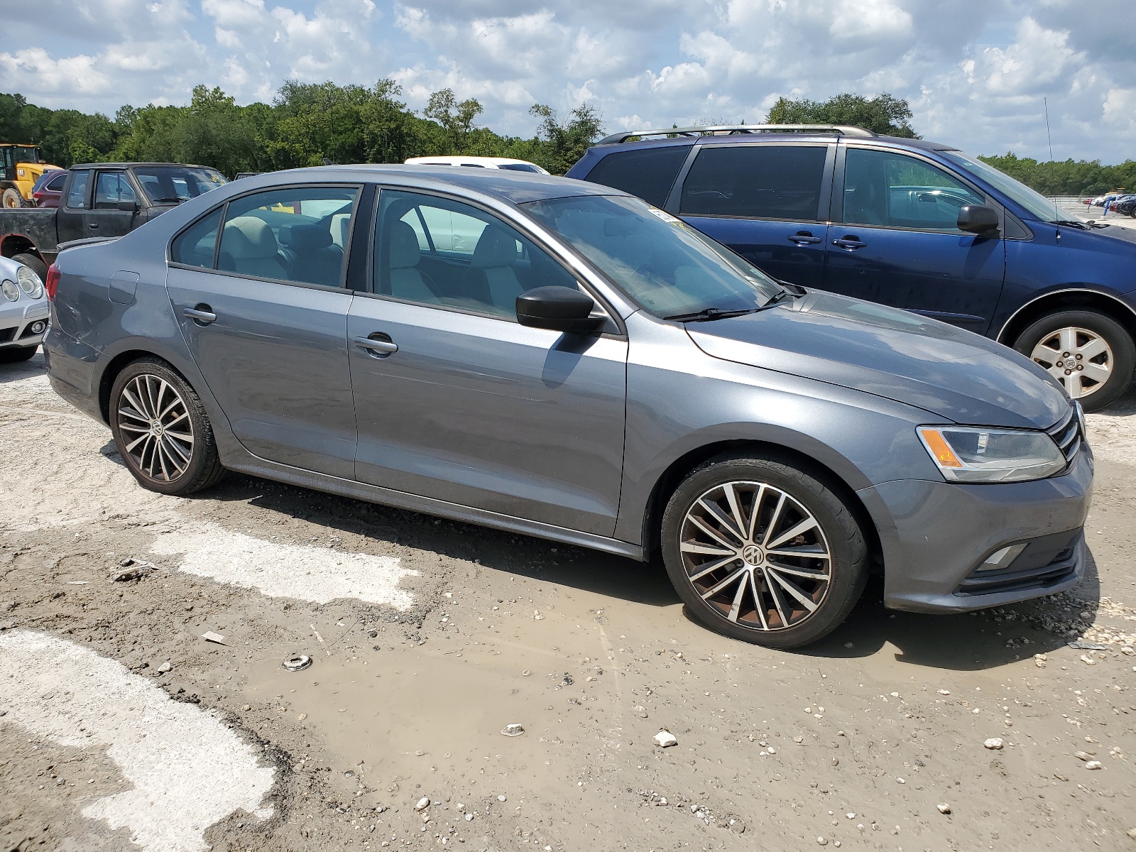 2015 Volkswagen Jetta Se vin: 3VWD17AJ3FM327977