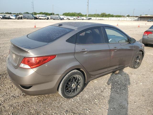  HYUNDAI ACCENT 2013 tan