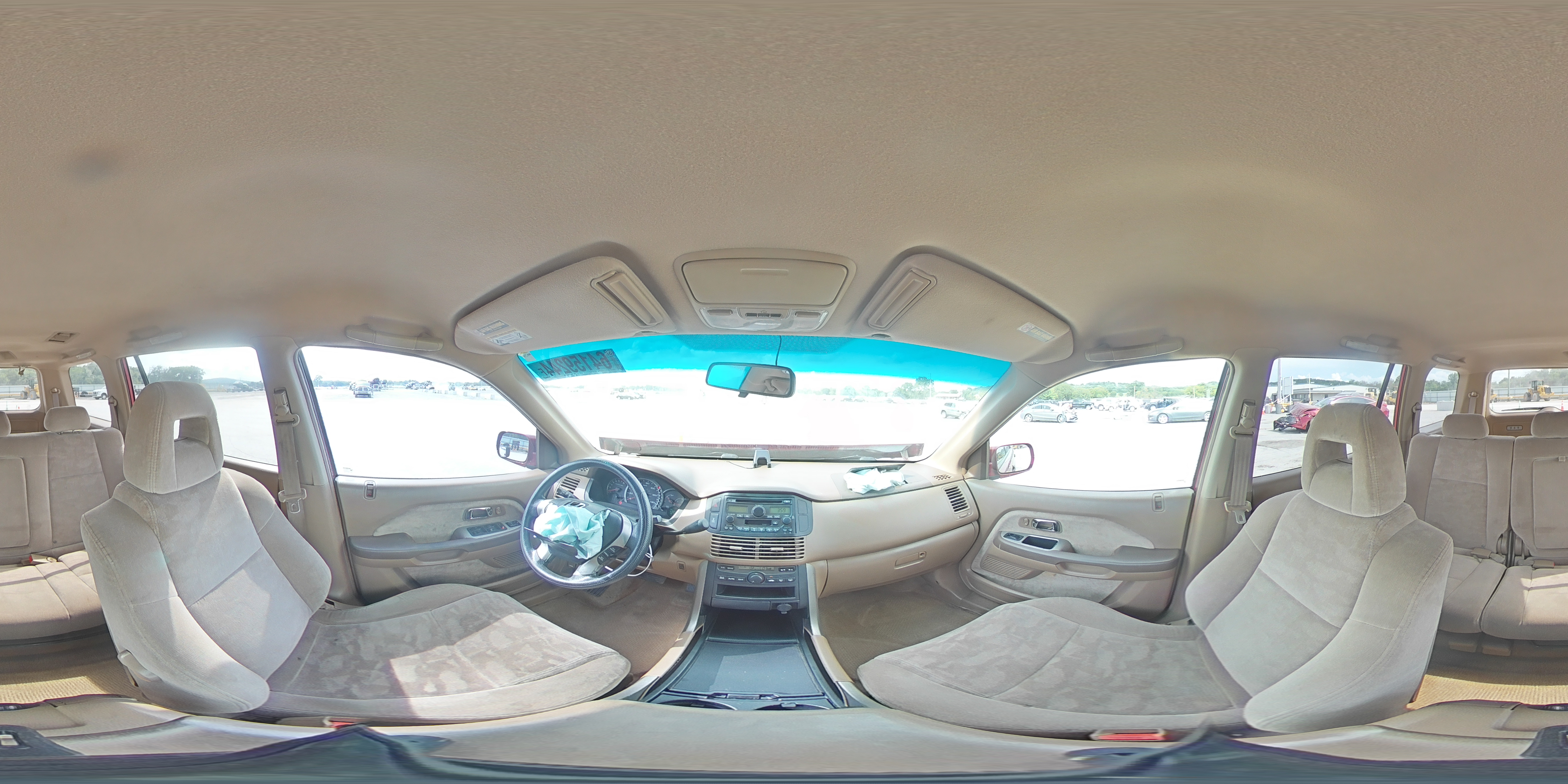 2004 Honda Pilot Ex VIN: 2HKYF18434H529403 Lot: 64159244