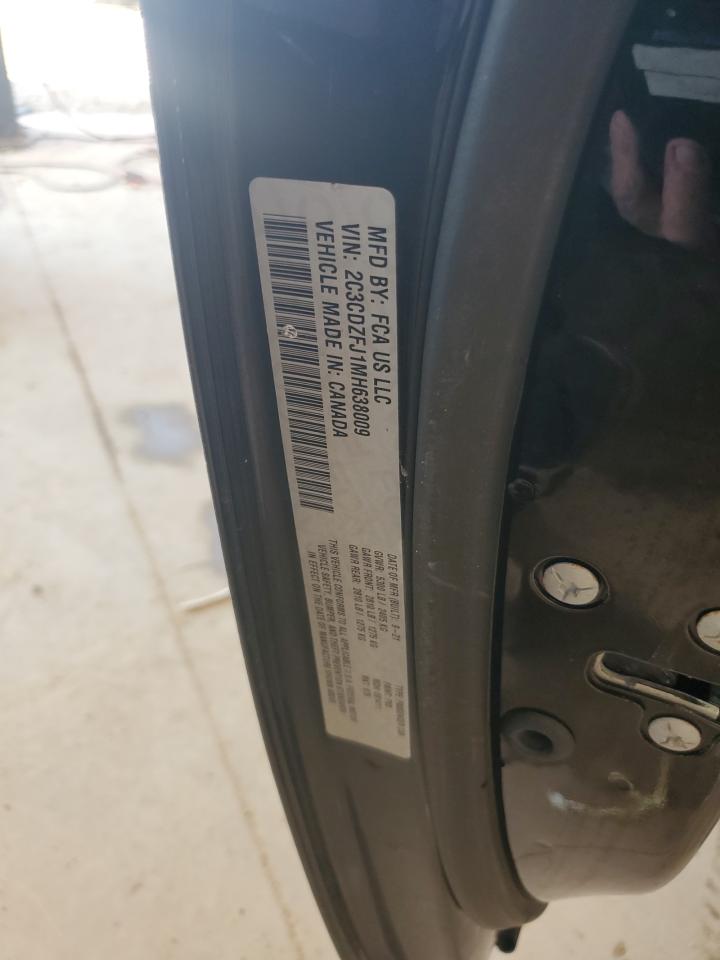 2021 Dodge Challenger R/T Scat Pack VIN: 2C3CDZFJ1MH638009 Lot: 61917914