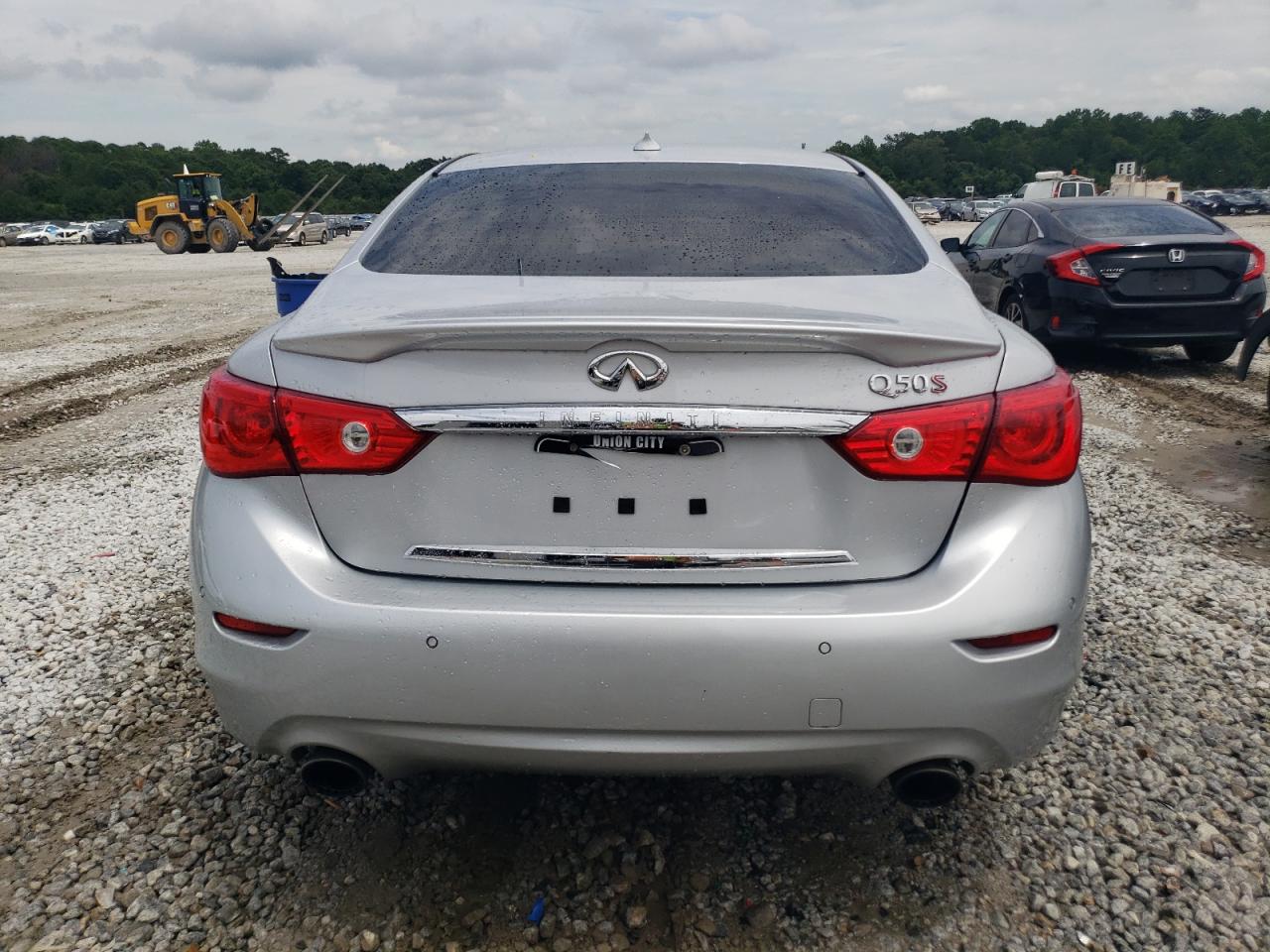 2016 Infiniti Q50 Red Sp VIN: JN1CVUAR5JM611742 Lot: 64109854