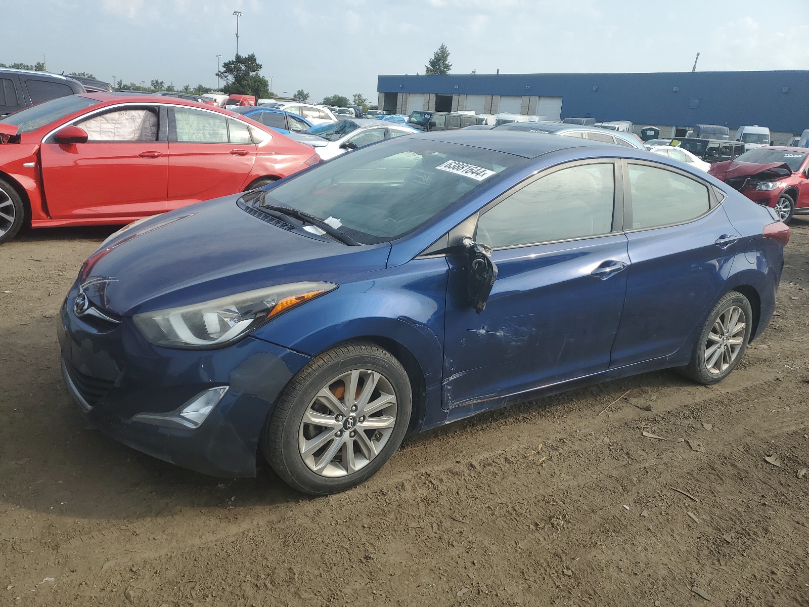 2016 Hyundai Elantra Se vin: 5NPDH4AE6GH785259