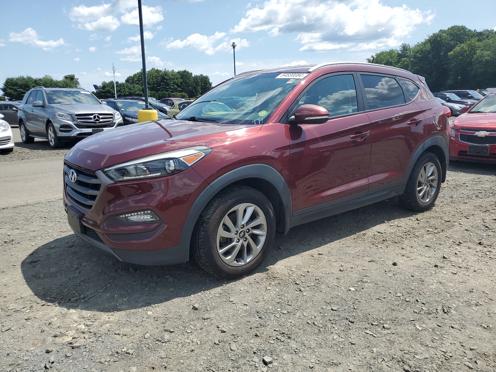 2016 Hyundai Tucson Limited vin: KM8J33A2XGU145106