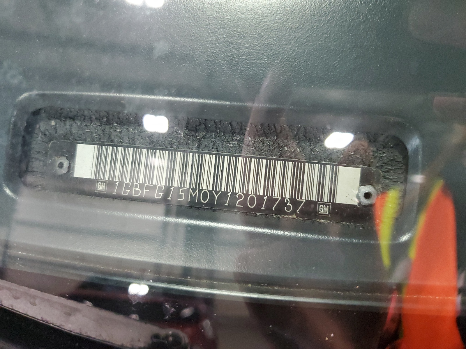 1GBFG15M0Y1201737 2000 Chevrolet Express G1500