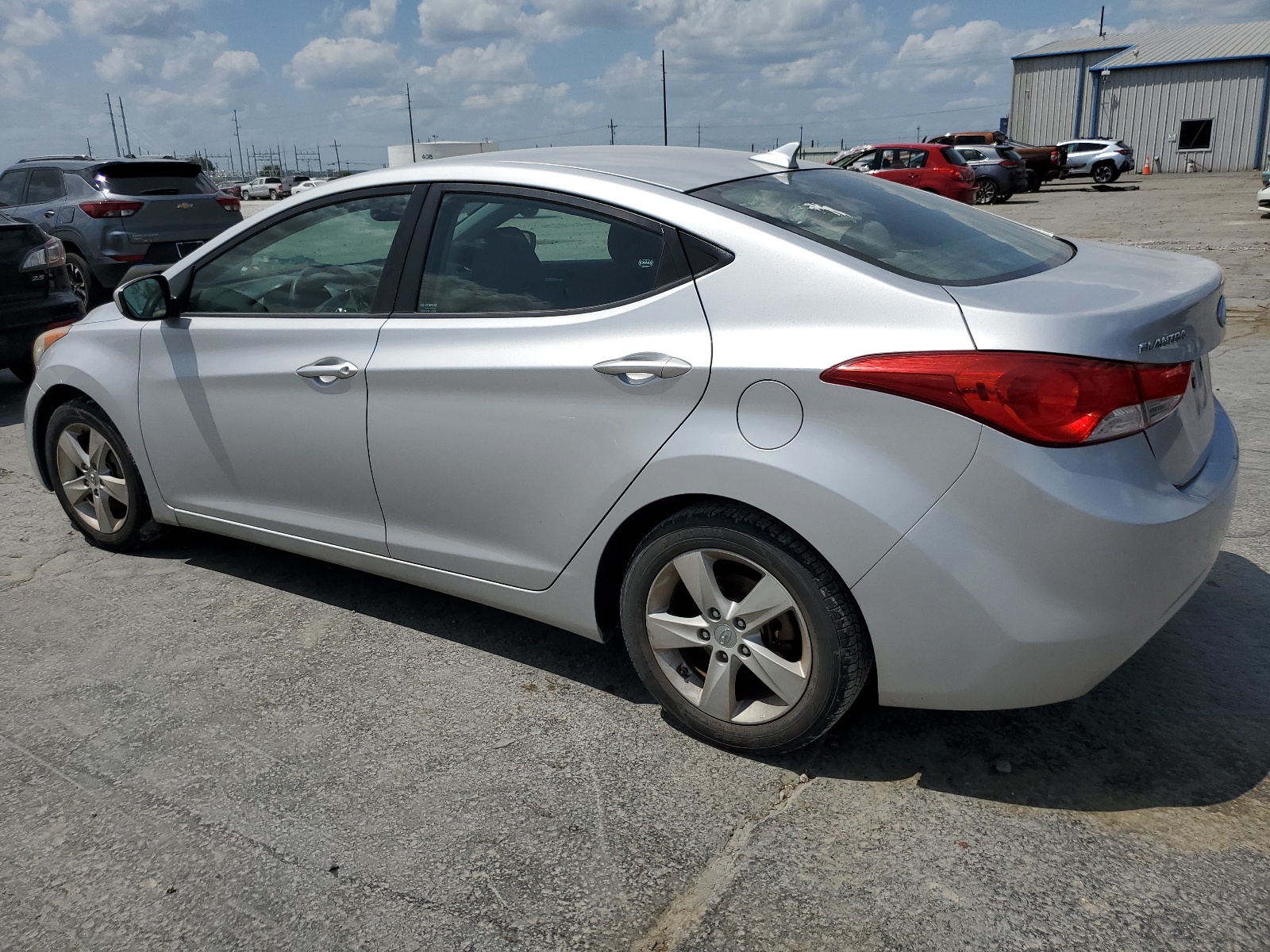 2012 Hyundai Elantra Gls vin: KMHDH4AE8CU464657