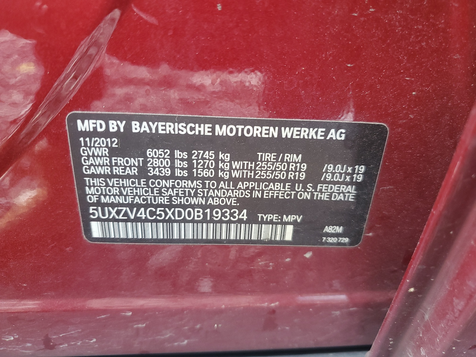 5UXZV4C5XD0B19334 2013 BMW X5 xDrive35I