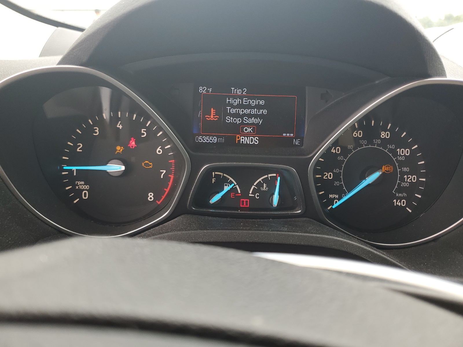 1FMCU0GD2HUC47417 2017 Ford Escape Se