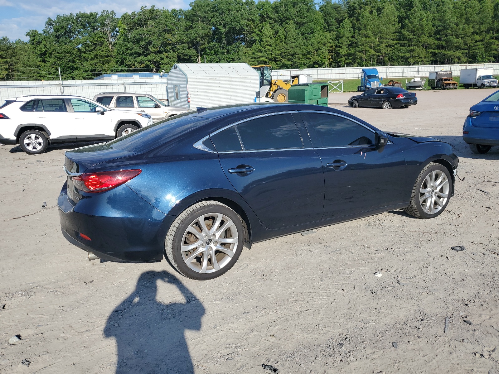 JM1GJ1V6XF1167886 2015 Mazda 6 Touring