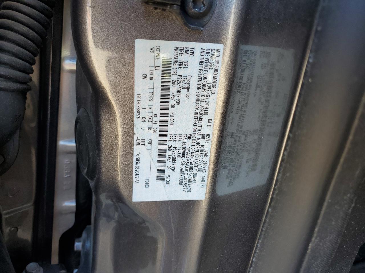 2013 Ford C-Max Se VIN: 1FADP5AU0DL528577 Lot: 65247264