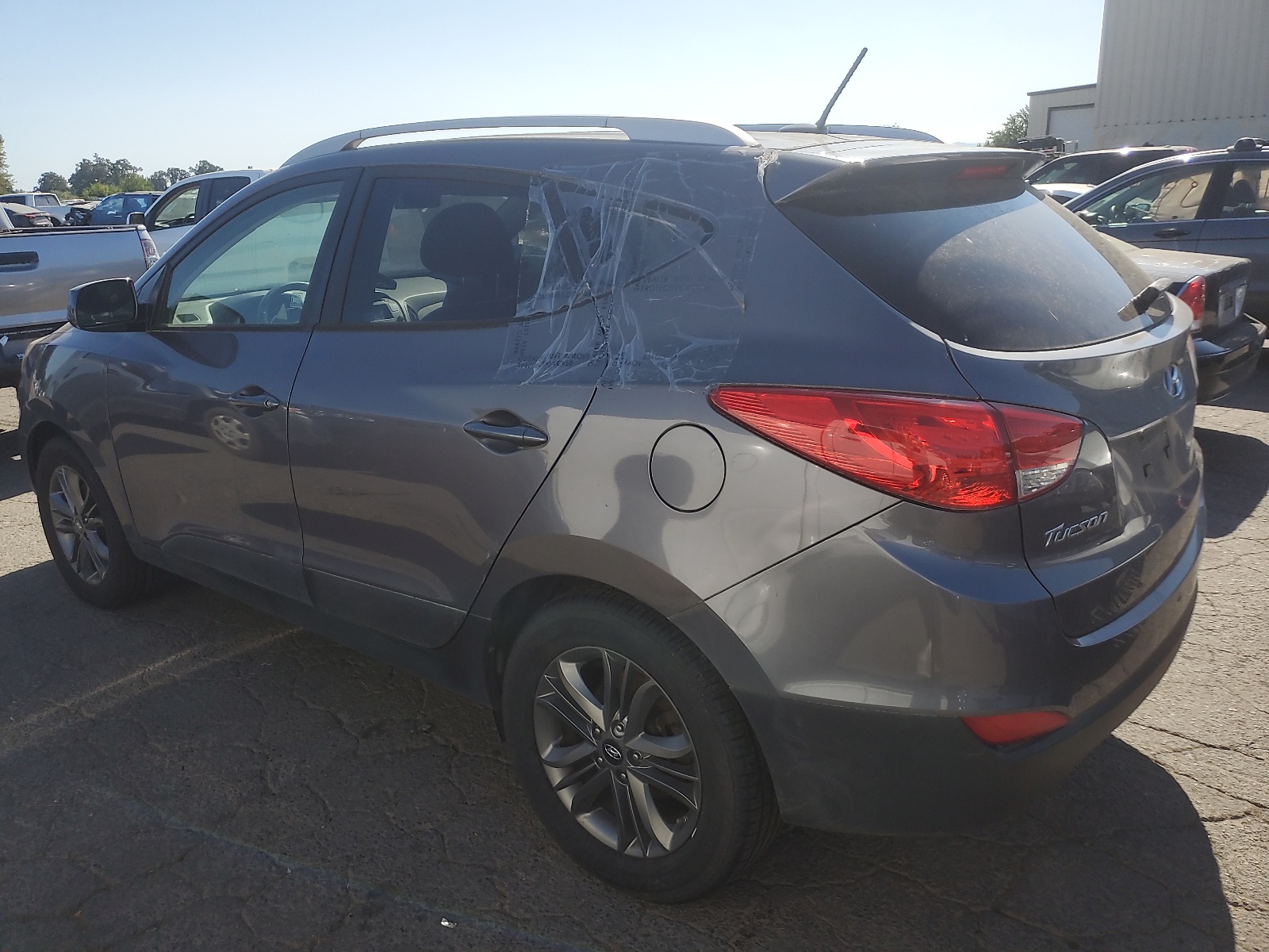 2014 Hyundai Tucson Gls vin: KM8JUCAG2EU808108