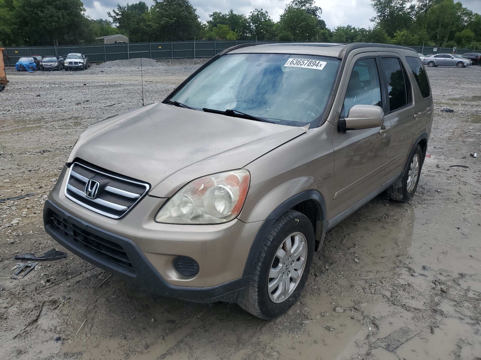 SHSRD78986U439196 2006 Honda Cr-V Se