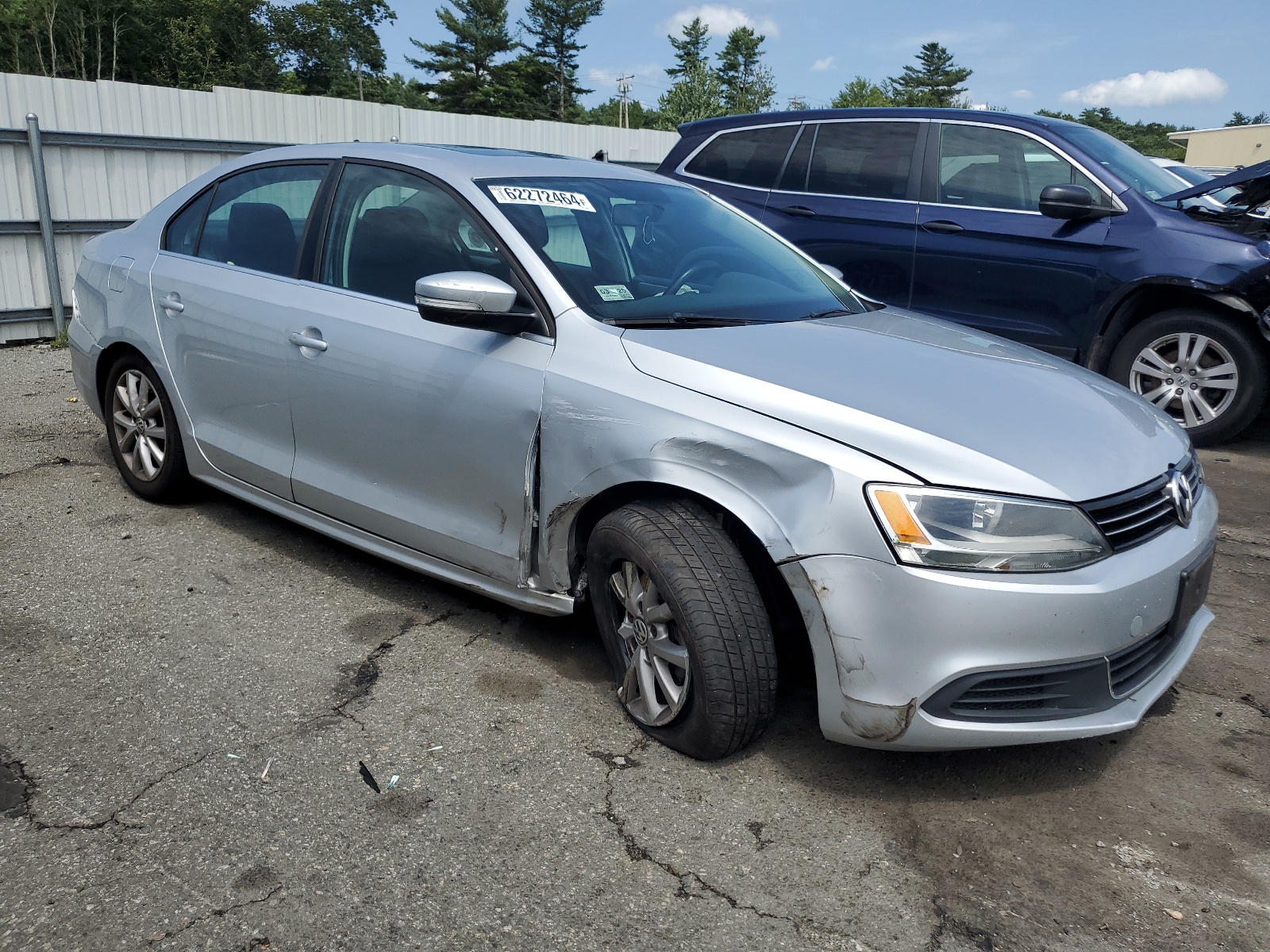 2014 Volkswagen Jetta Se vin: 3VWD17AJ2EM274560