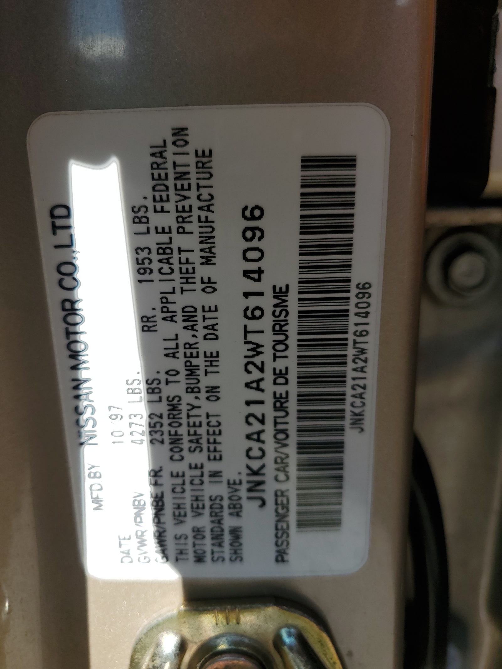 JNKCA21A2WT614096 1998 Infiniti I30