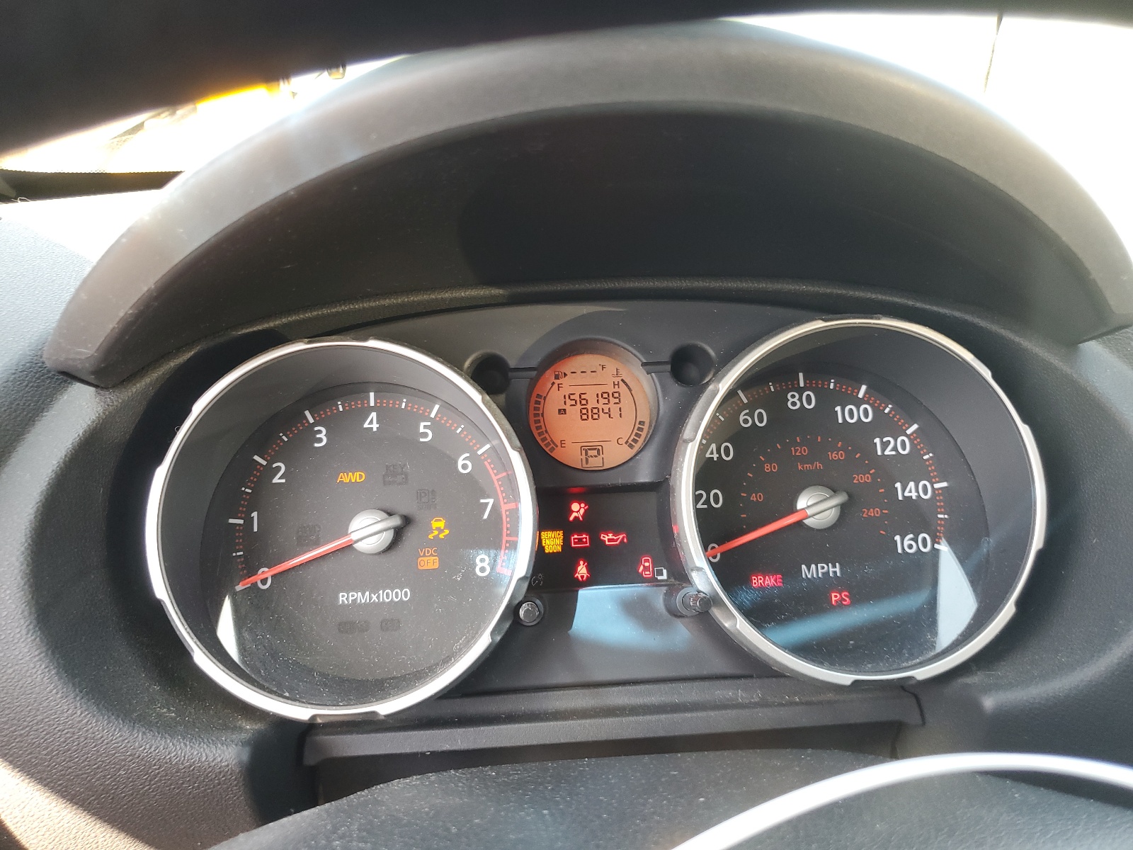 JN8AS58V48W144742 2008 Nissan Rogue S