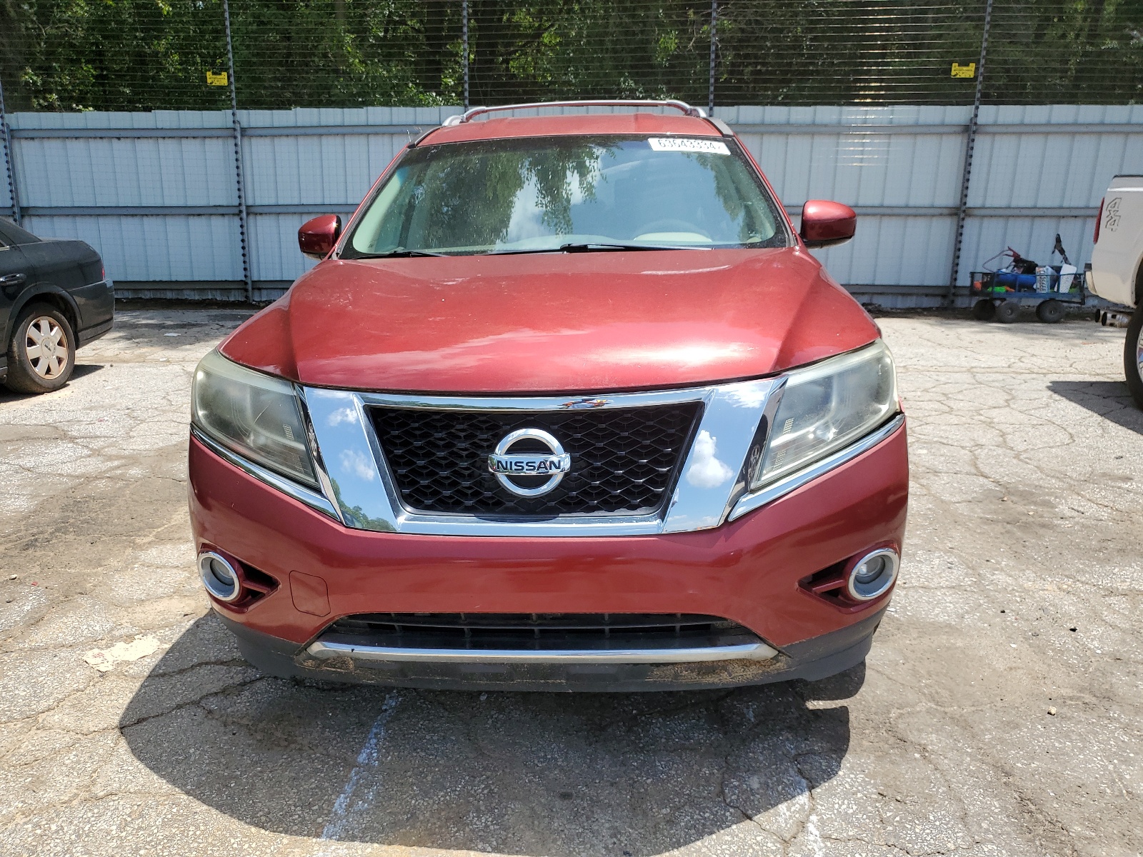 2014 Nissan Pathfinder S vin: 5N1AR2MN4EC641326