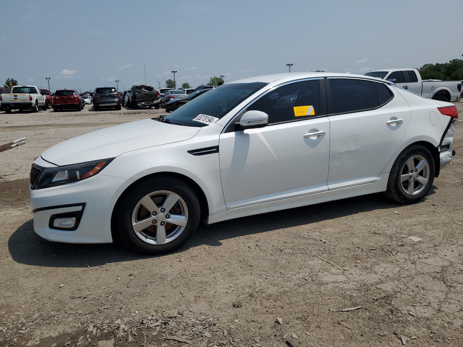 2015 Kia Optima Lx vin: 5XXGM4A7XFG491948