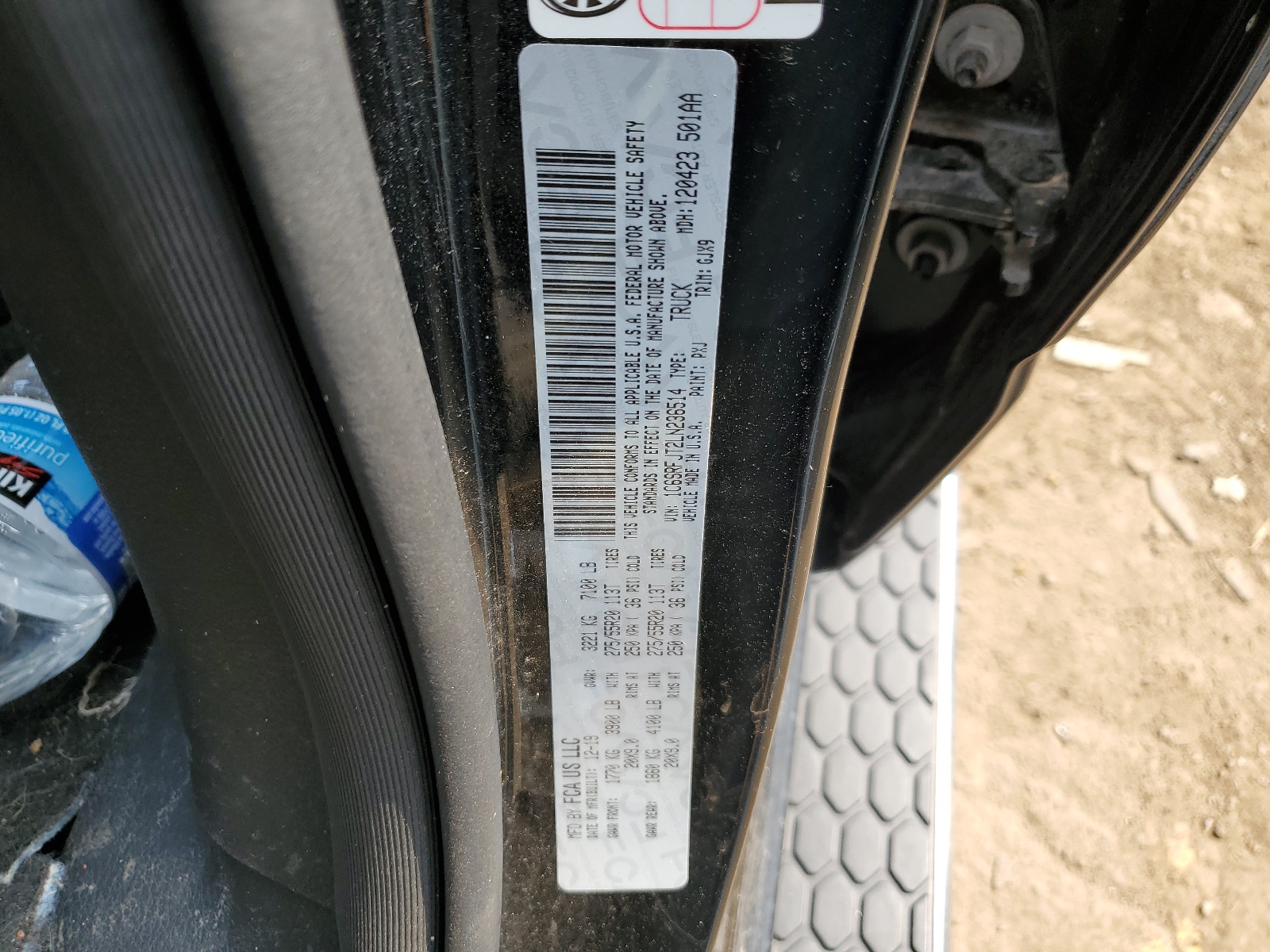 1C6SRFJT2LN236514 2020 Ram 1500 Laramie