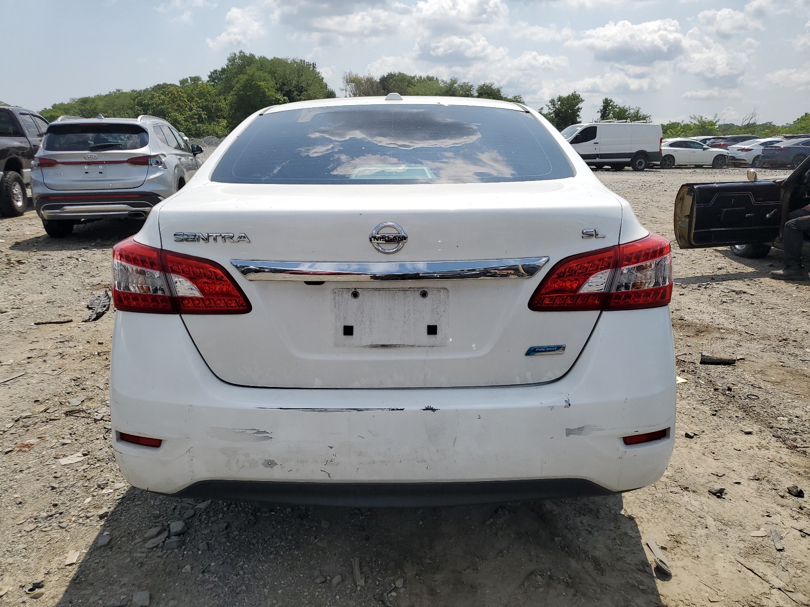 2014 Nissan Sentra S vin: 3N1AB7AP7EY308897